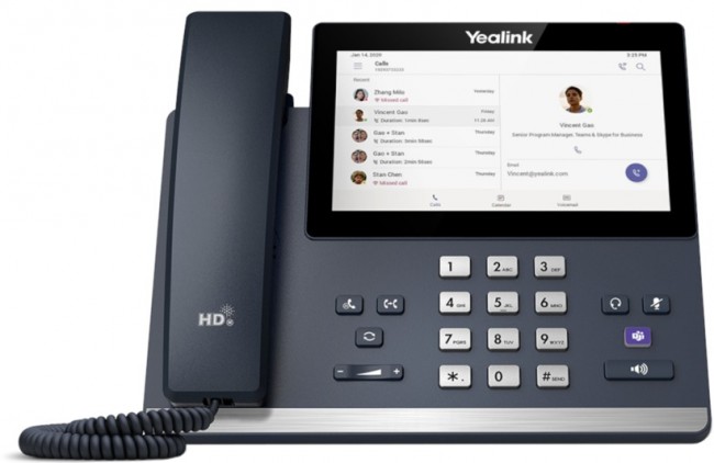 IP-телефон Yealink MP56, цветной сенсорный экран, PoE, GigE, без БП IP-телефон Yealink MP56, цветной сенсорный экран, PoE, GigE, без БП