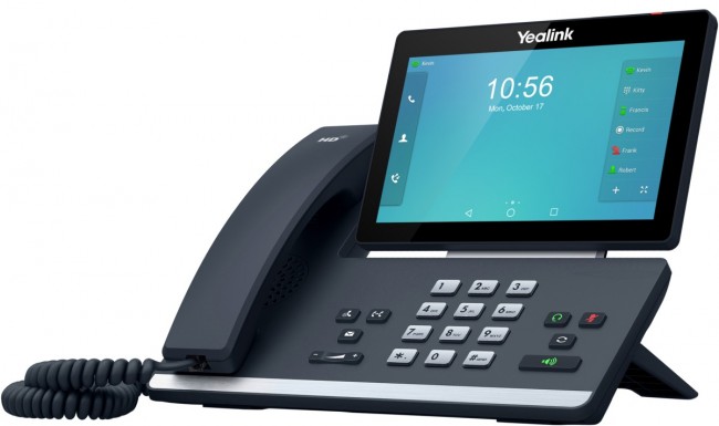 IP-телефон Yealink SIP-T58A for Business, цветной сенсорный экран, WiFi, Bluetooth, GigE, без видео, без БП