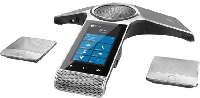 Конференц-телефон Yealink CP960 for Business, PoE + 2 беспроводных микрофона Yealink CPW90, без БП Конференц-телефон Yealink CP960 for Business, PoE + 2 беспроводных микрофона Yealink CPW90, без БП