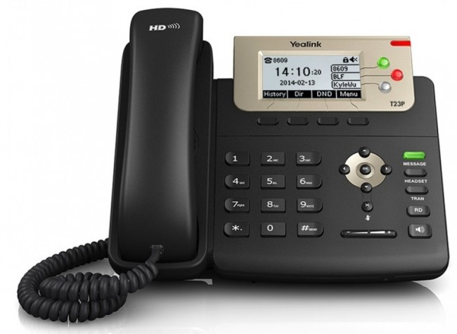 Настольный телефон Yealink SIP-T21 E2, 2 аккаунта