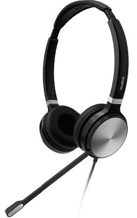 Проводная гарнитура Yealink UH36 Dual-UC, HD звук, USB, jack 3,5 мм