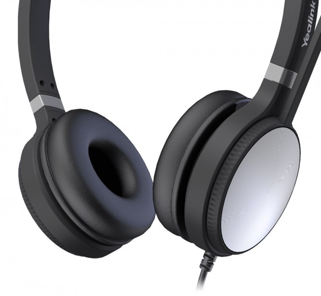 Проводная гарнитура Yealink UH36 Dual-UC, HD звук, USB, jack 3,5 мм
