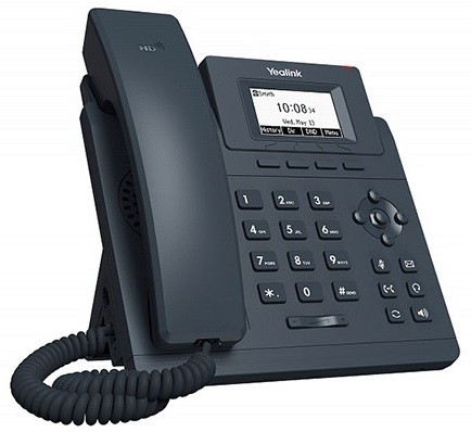 Настольный телефон Yealink SIP-T30P, 1 аккаунт, PoE, без БП Настольный телефон Yealink SIP-T30P, 1 аккаунт, PoE, без БП