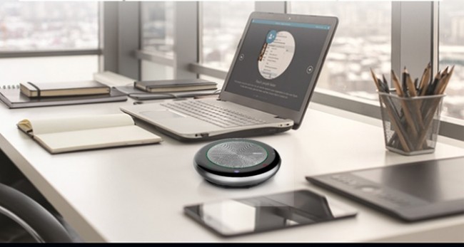 Спикерфон Yealink CP700, портативный спикерфон, USB, Bluetooth, встроенная батарея