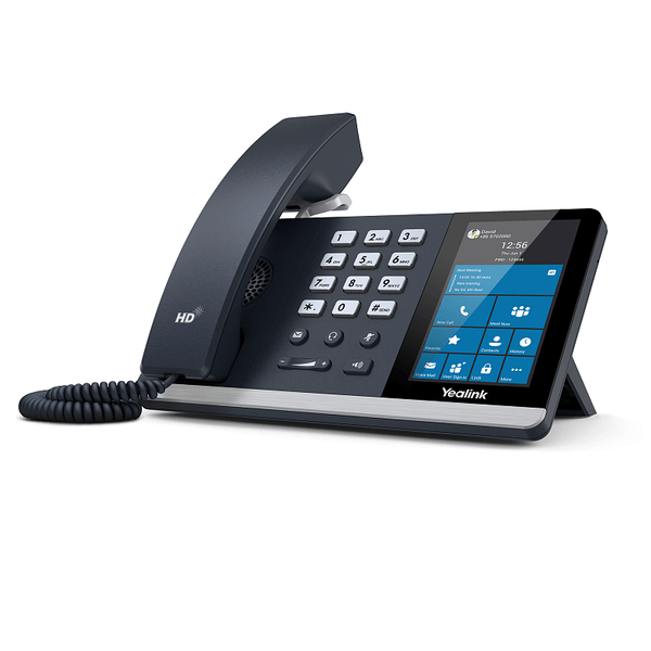 IP-телефон Yealink SIP-T55A, цветной сенсорный экран, GigE, Bluetooth, Wi-Fi, без видео