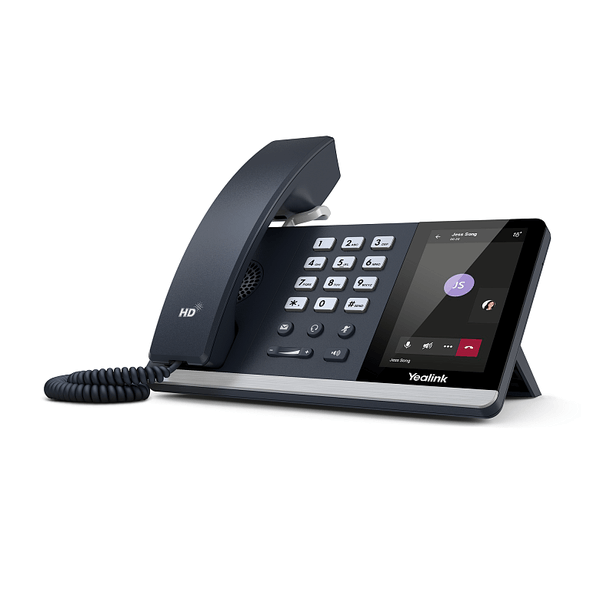 IP-телефон Yealink SIP-T55A, цветной сенсорный экран, GigE, Bluetooth, Wi-Fi, без видео