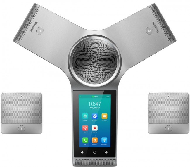 Конференц-телефон Yealink CP960, PoE, запись разговора + 2 беспроводных микрофона Yealink CPW90, без БП