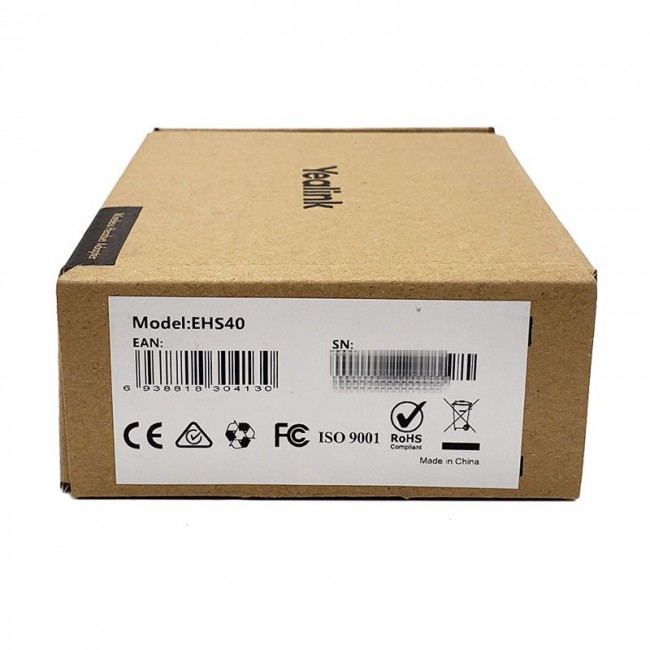 Адаптер Yealink EHS40 для беспроводных гарнитур для телефонов SIP-T41S/T42S/T43U/T46U(S)/T48U(S)/ T53W/T54W/T57W/T58A Адаптер Yealink EHS40 для беспроводных гарнитур для телефонов SIP-T41S/T42S/T43U/T46U(S)/T48U(S)/ T53W/T54W/T57W/T58A