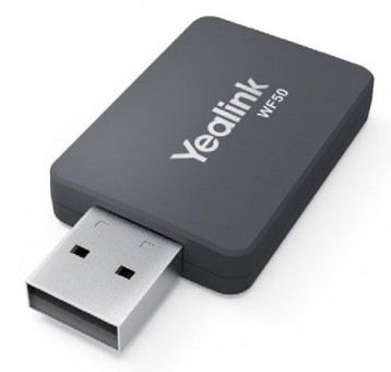 WiFi-адаптер Yealink WF50 для телефонов SIP-T27G/T41S/T42S/T43U/T46U(S)/T48U(S)/T53 WiFi-адаптер Yealink WF50 для телефонов SIP-T27G/T41S/T42S/T43U/T46U(S)/T48U(S)/T53
