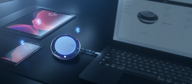 Спикерфон Yealink CP700 UC, USB, Bluetooth, встроенная батарея, 2 встроенных микрофона